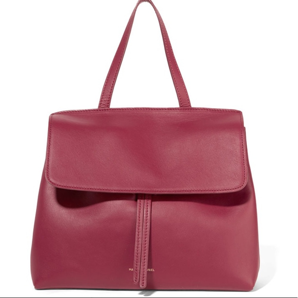 Mansur Gavriel Soft Lady Bag in Oxblood